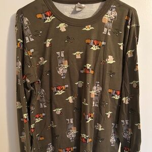 Hanna Andersson Long John Pajamas in size L